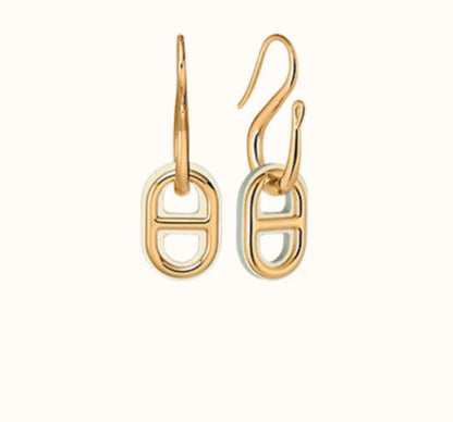 [Rosla]HM O'MAILLON GOLD EARRINGS