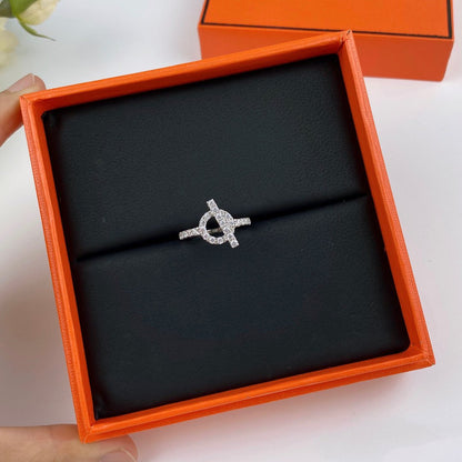 [Rosla]ECHAPPEE RING SILVER DIAMOND