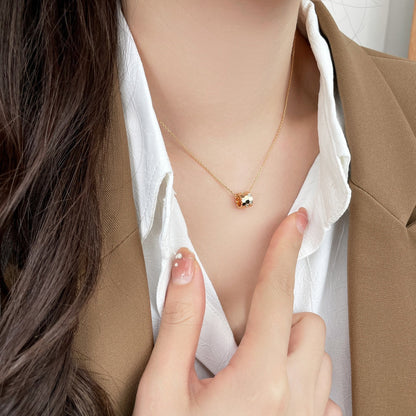 [Rosla]BEE MINI PEDANT DIAMOND NECKLACE