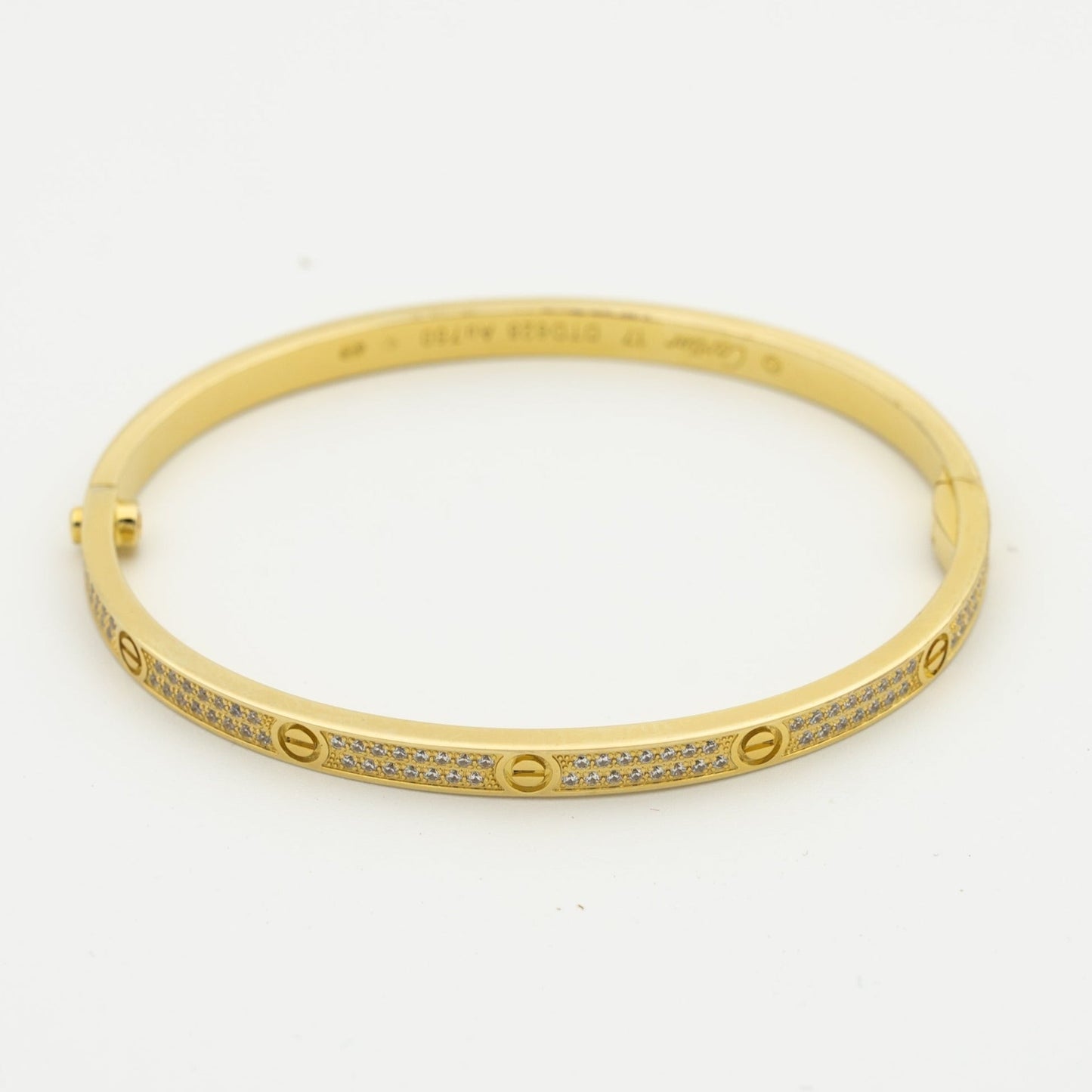 [Rosla]LOVE BRACELET 3.65MM DIAMOND-PAVED