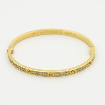 [Rosla]LOVE BRACELET 3.65MM DIAMOND-PAVED