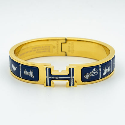 [Rosla]H BRACELET BLUE CERAMIC