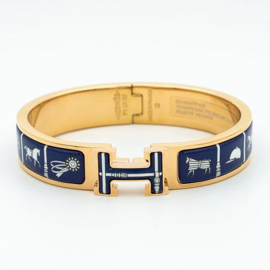 [Rosla]H BRACELET BLUE CERAMIC