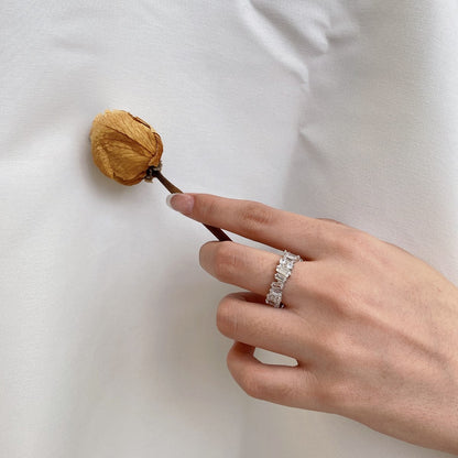 [Rosla]Delicate Multi Shape Tennis Ring