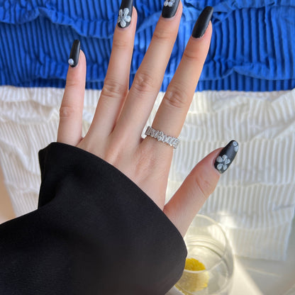 [Rosla]Delicate Multi Shape Tennis Ring