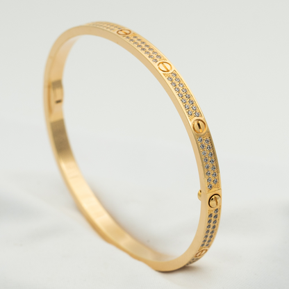 [Rosla]LOVE BRACELET 3.65MM DIAMOND-PAVED