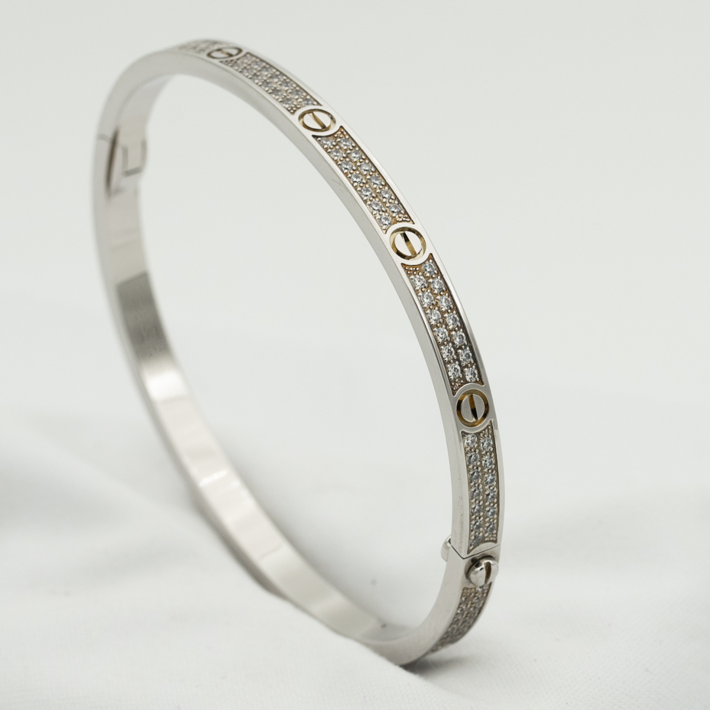 [Rosla]LOVE BRACELET 3.65MM DIAMOND-PAVED