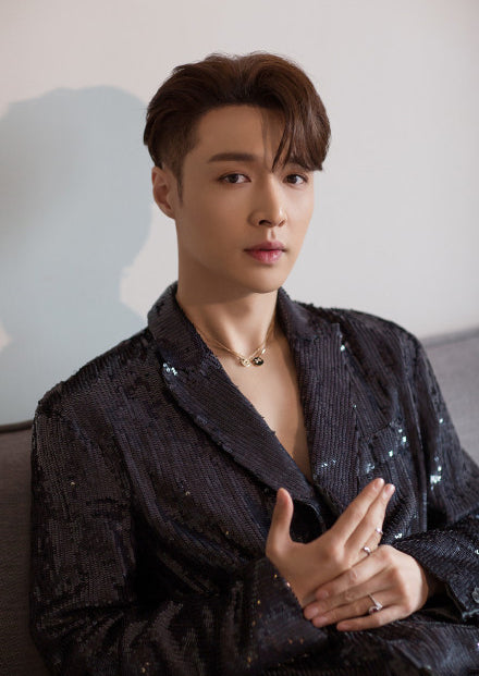 [Rosla]JEUX DE PINK GOLD DIAMOND NECKLACE