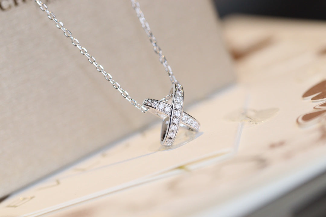 [Rosla]JEUX DE DIAMOND NECKLACE