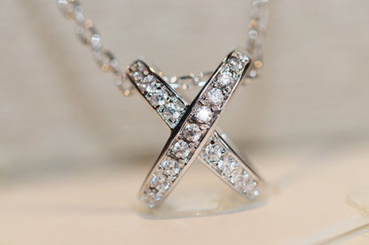 [Rosla]JEUX DE DIAMOND NECKLACE