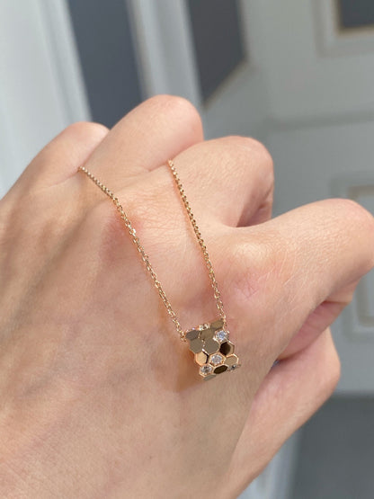 [Rosla]BEE LOVE DIAMOND NECKLACE