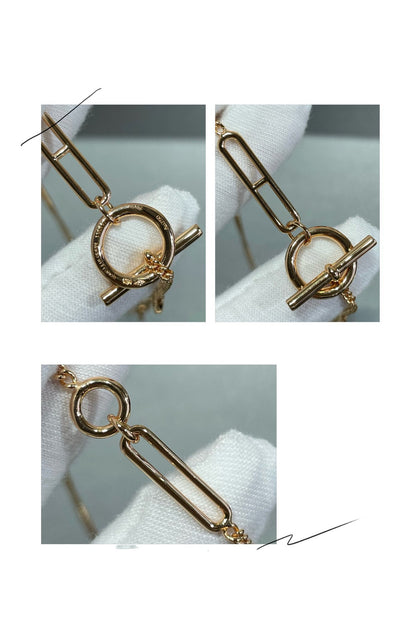 [Rosla]HM STERLING CHAINE D'ANCRE HEART