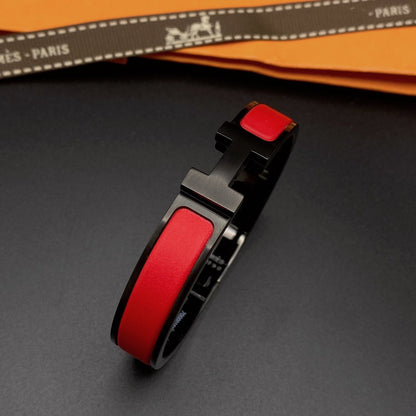 [Rosla]CLIC HM SO BLACK RED BRACELET