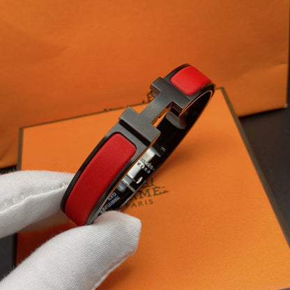 [Rosla]CLIC HM SO BLACK RED BRACELET