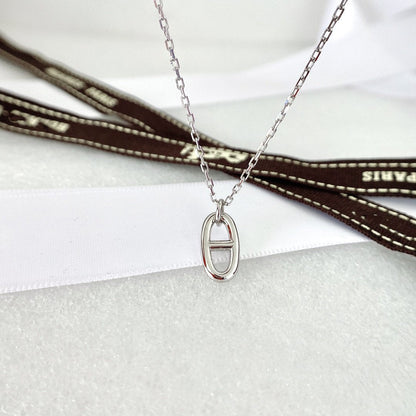 [Rosla]HM PIG NOSE NECKLACE