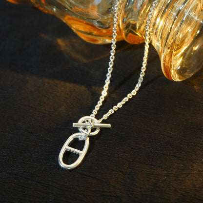 [Rosla]HM CHAINE D'ANCRE PENDANT NECKLACE STERLING SILVER