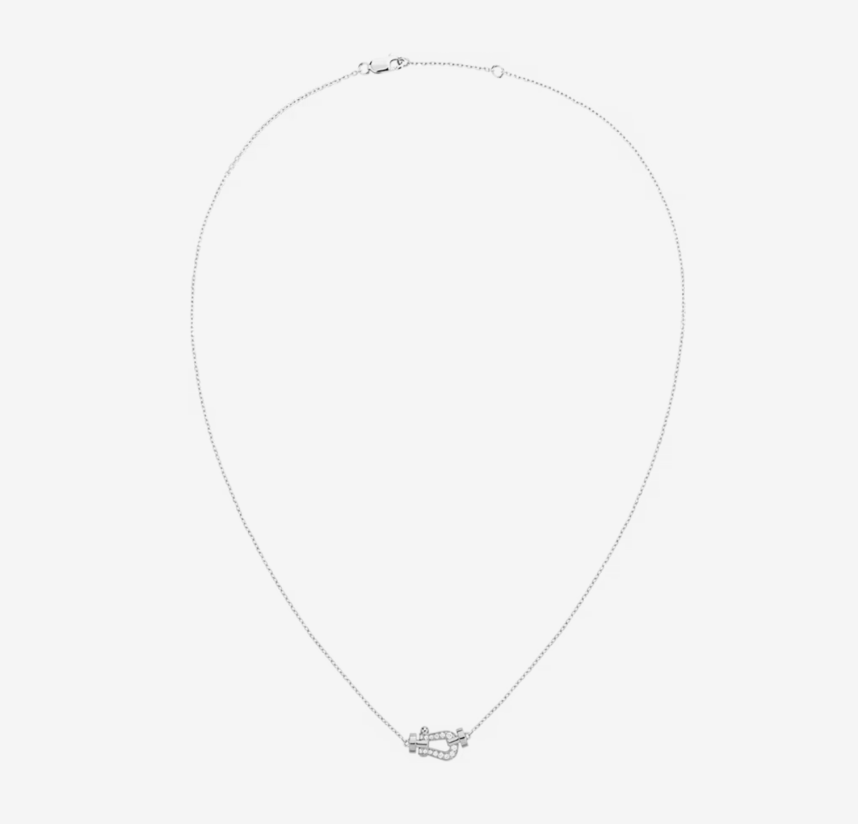 [Rosla]FORCE 10 DIAMOND SILVER NECKLACE MINI MODEL