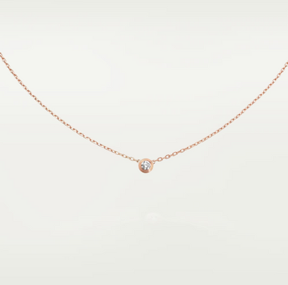 [Rosla]DAMOUR DIAMOND NECKLACE