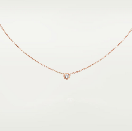[Rosla]DAMOUR DIAMOND NECKLACE