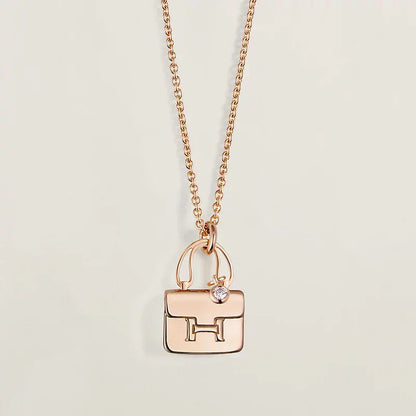 [Rosla]AMULETTE PEDANT ROSE GOLD NECKLACE