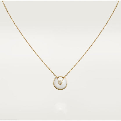 [Rosla]AMULETTE ROSE GOLD MOP NECKLACE