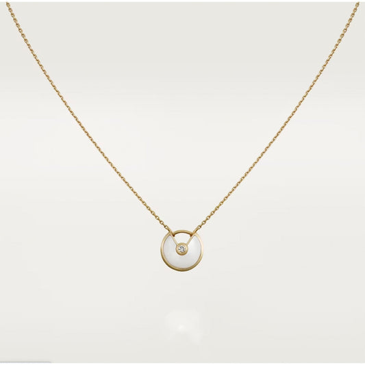 [Rosla]AMULETTE ROSE GOLD MOP NECKLACE