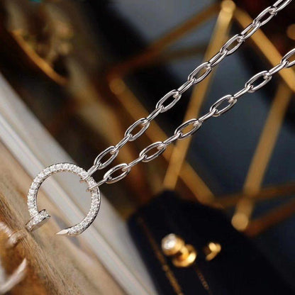 [Rosla]JUSTE NECKLACE DIAMONDS