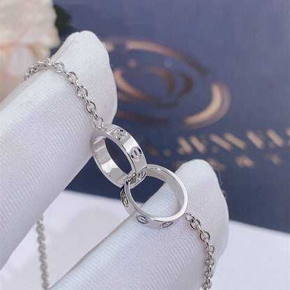 [Rosla]LOVE BRACELET DOUBLE RING