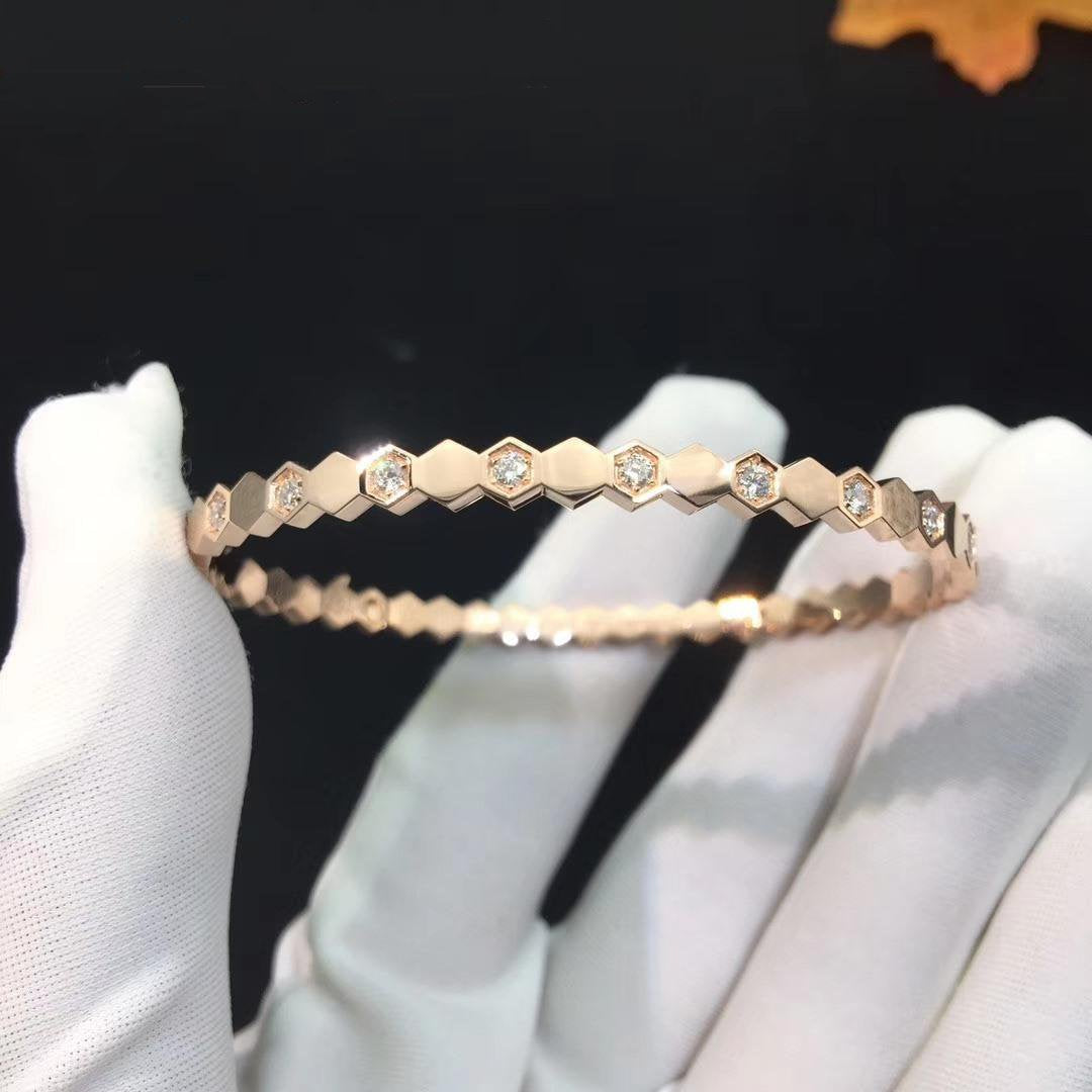 [Rosla]BEE LOVE SILVER DIAMOND BRACELET