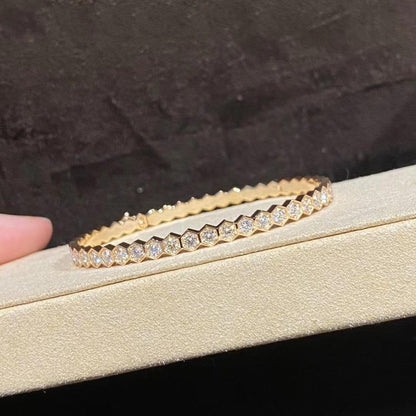 [Rosla]BEE LOVE GOLD BRACELET FULL DIAMOND