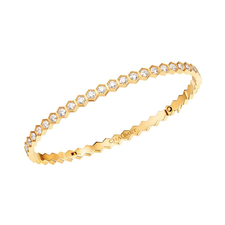 [Rosla]BEE LOVE GOLD BRACELET FULL DIAMOND