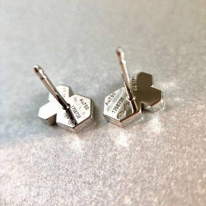 [Rosla]BEE LOVE SILVER DIAMOND EARRINGS