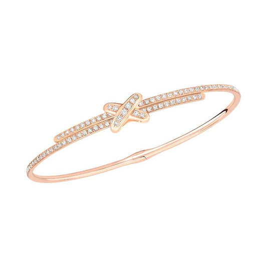 [Rosla]JEUX DE BRACELET DIAMONDS PINK GOLD