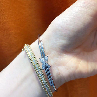 [Rosla]JEUX DE BRACELET SILVER DIAMONDS