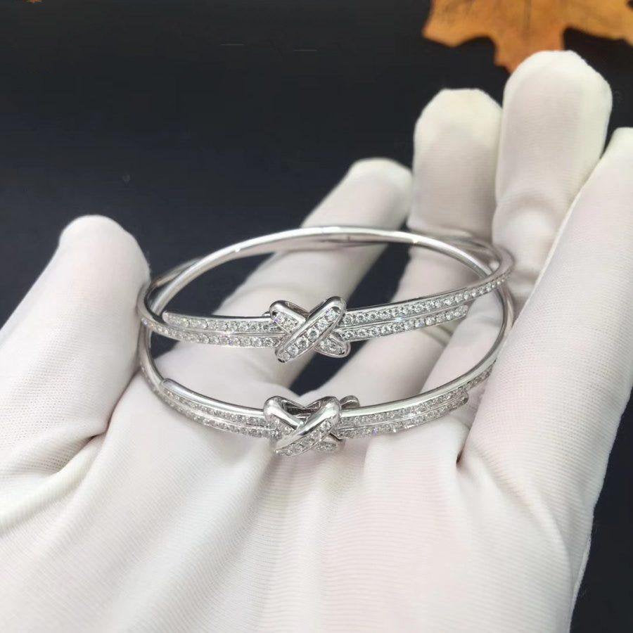 [Rosla]JEUX DE BRACELET DIAMONDS SILVER