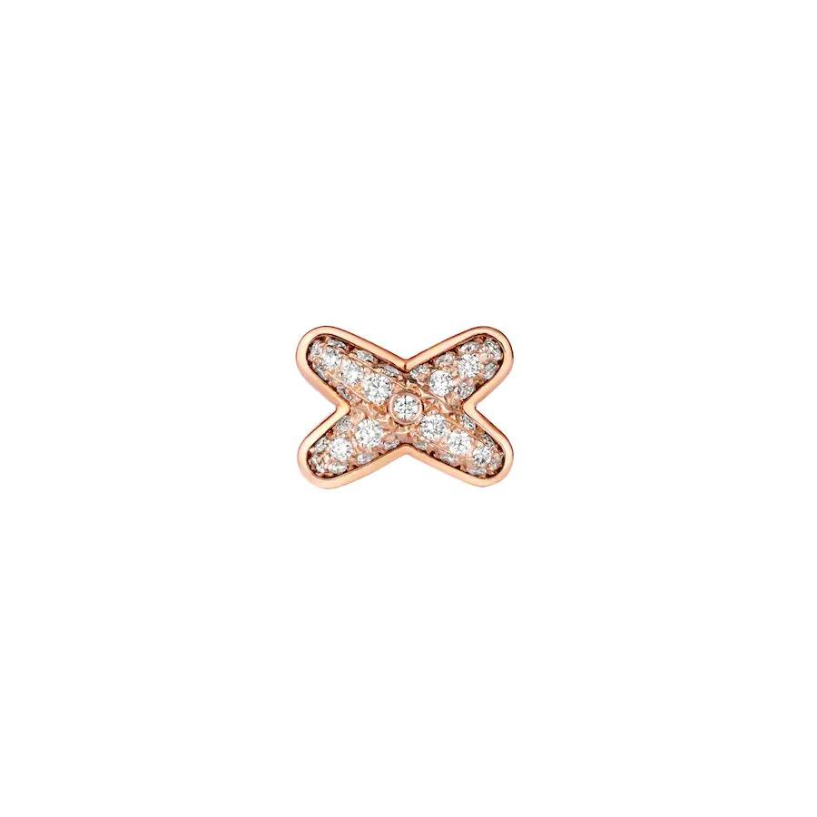 [Rosla]JEUX DE PINK GOLD DIAMOND EARRINGS