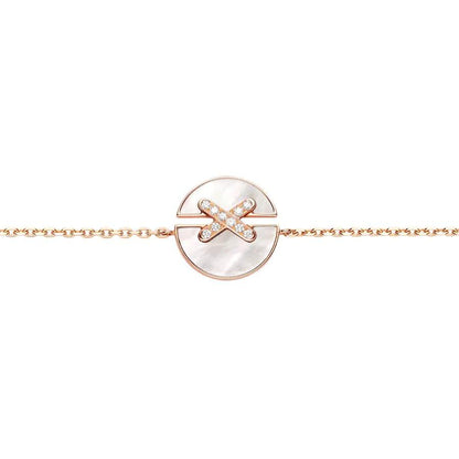 [Rosla]JEUX DE BRACELET MOP PINK GOLD DIAMONDS