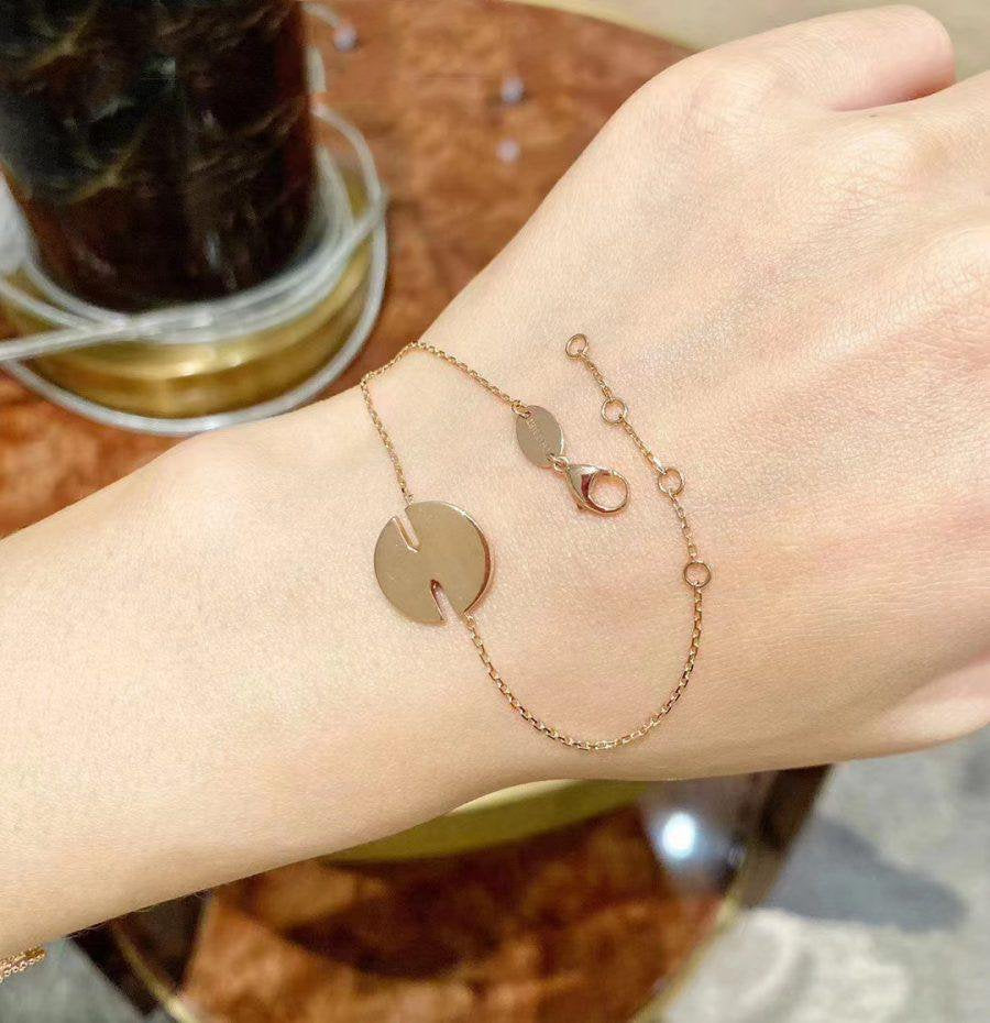 [Rosla]JEUX DE BRACELET MOP PINK GOLD DIAMONDS