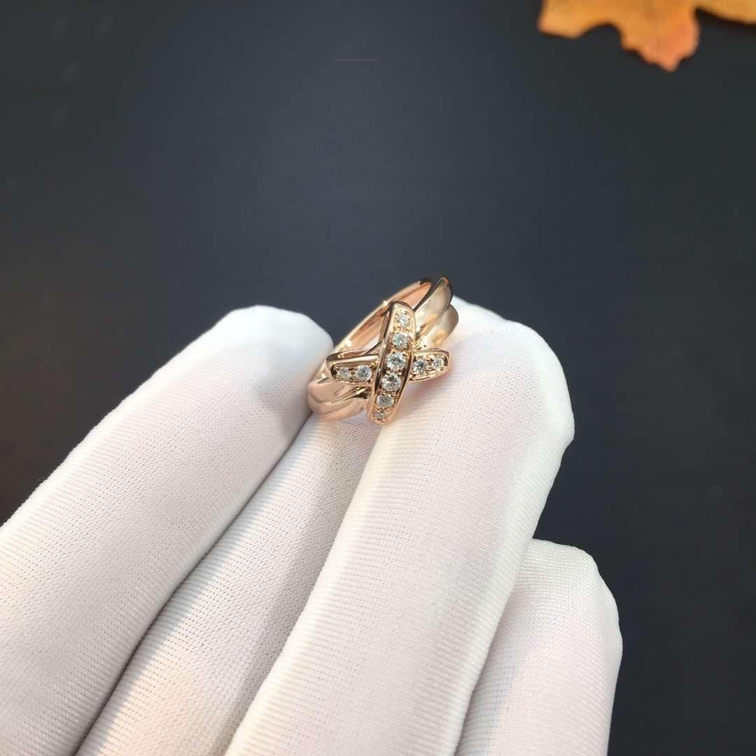 [Rosla]JEUX DE PINK GOLD DIAMOND RING