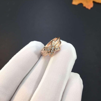 [Rosla]JEUX DE PINK GOLD DIAMOND RING