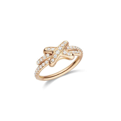 [Rosla]JEUX DE RING PINK GOLD DIAMOND