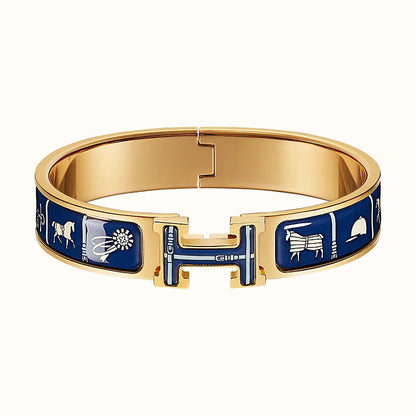 [Rosla]H COUVERTURES DARK BLUE BRACELET