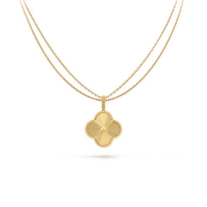 [Rosla]CLOVER 25MM PEDANT NECKLACE GOLD