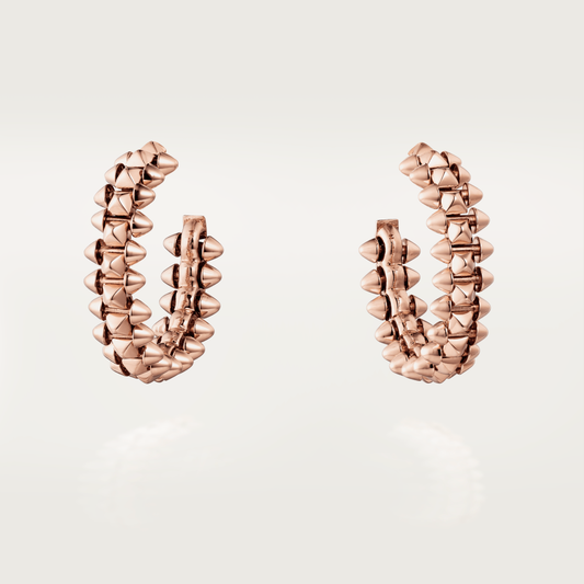 [Rosla]CLASH SMALL HOOP EARRINGS
