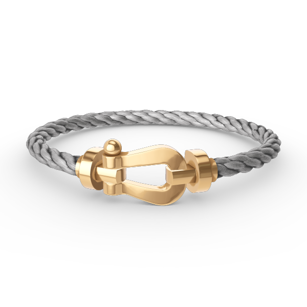 [Rosla]FORCE LARGE HORSESHOE NO DIAMOND BRACELET GOLD