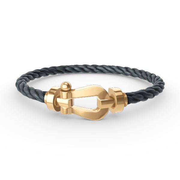 [Rosla]FORCE LARGE HORSESHOE NO DIAMOND BRACELET GOLD