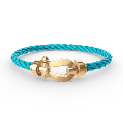 [Rosla]FORCE LARGE HORSESHOE NO DIAMOND BRACELET GOLD