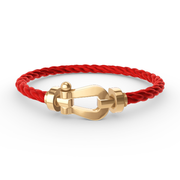 [Rosla]FORCE LARGE HORSESHOE NO DIAMOND BRACELET GOLD