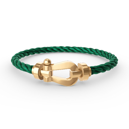 [Rosla]FORCE LARGE HORSESHOE NO DIAMOND BRACELET GOLD