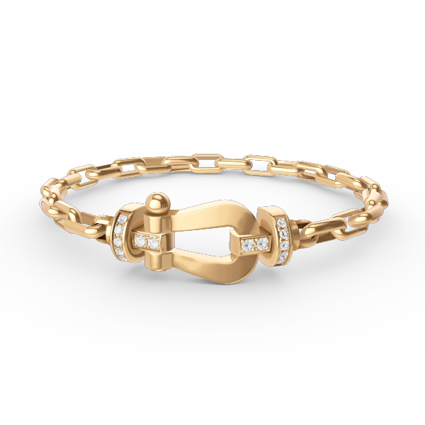 [Rosla]FORCE LARGE HORSESHOE CLASP  METAL BRACELET